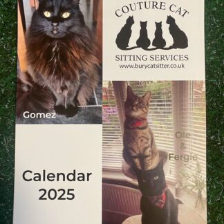 Couture Cat 2025 Calendar