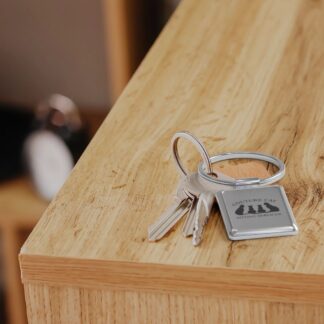 Metal Framed Keyring
